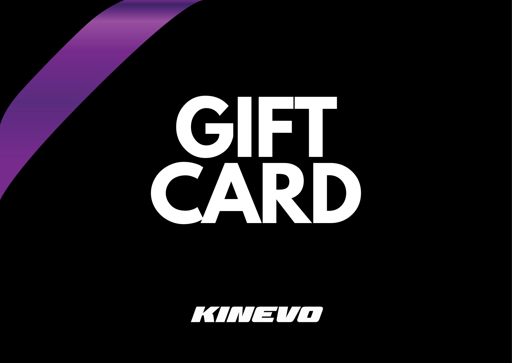 KINEVO Gift Card - frontal